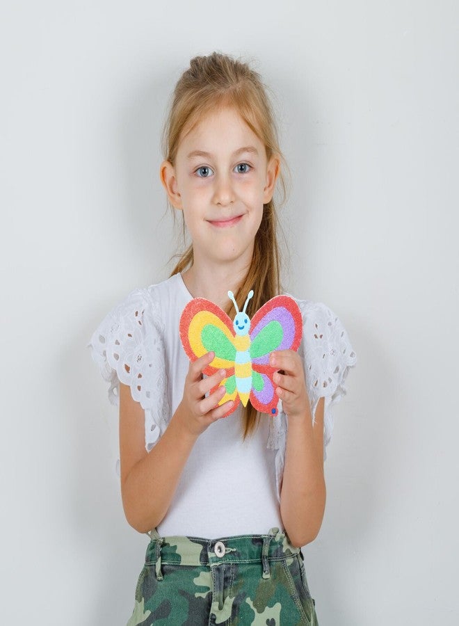 ام ال او ال ام مجموعة MLOLM المكونة من 30 مجموعة من أدوات الرسم والتطريز على شكل فراشات الربيع، مثالية لأنشطة المشاريع الفنية الصيفية. - Image 5